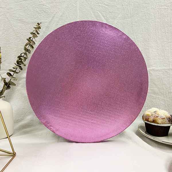2022 New Style Silver Cake Drum - 6 Inch Round Cake Board Birthday Pink Blue Color | Sunshine – Sunshine