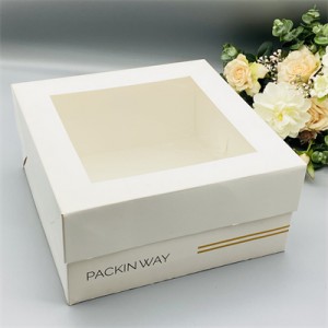 8 Inch Cake Box With Sparate Lid Customizable Wholesale | Sunshine
