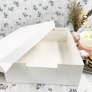 10-дюймовая картонная коробка для торта Прямоугольная заводская настройка |Солнечный свет
