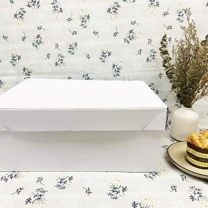 Брановидна кутија за торта Правоаголник извор Фабрички добавувачи|Сонце