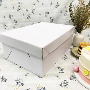 10 Inch Cardboard Cake Box Rectangle Factory Customization | Sunshine