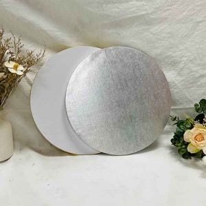 Cake Board Square And Round Silver Covering Foil Long |SunShine