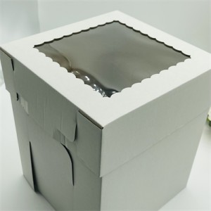 8-дюймовая коробка для тортов из гофрированного картона, изготовленная на заказ |Солнечный свет