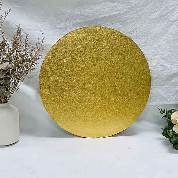 New Fashion Design for Round Cake Board - 11 Inch Cake Board Gold Rounds Covering Foil Paper Colored | Sunshine – Sunshine