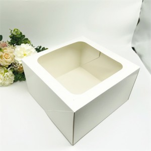 Ọkan-Nkan oyinbo Box osunwon White paali |SunShine