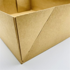 Kraft White Cake One Piece Cardboard Box |SunShine