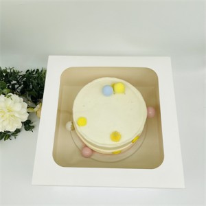 Jednodijelna kutija za tortu, veleprodaja bijelog kartona |Sunshine