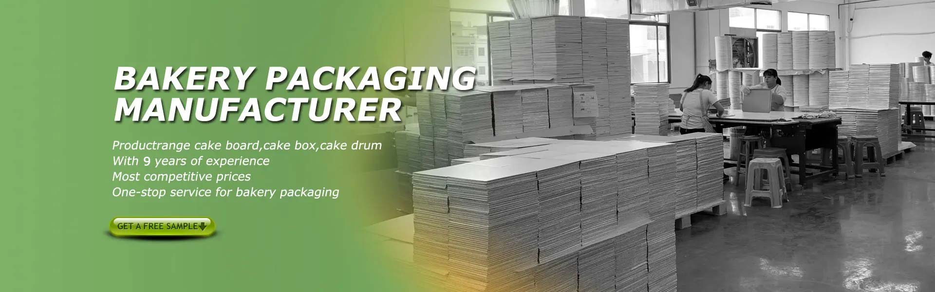 packaging supplier for bakery products