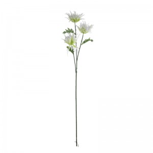 CL51523 Изкуствено цветно растение клематис Висококачествена градинска сватбена украса