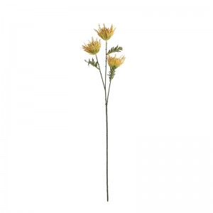 CL51523 Artipisyal nga Flower Plant Clematis Taas nga kalidad nga Garden Wedding Dekorasyon