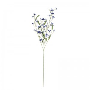 CL51520Orhidee cu flori artificiale Vânzare directă din fabrică Floare decorativă Fundal de perete cu flori