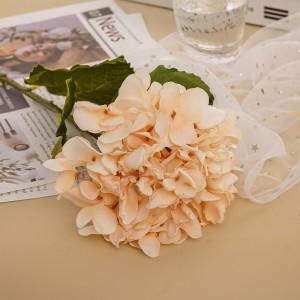 MW24833 mākslīgo ziedu hortenzijas rūpnīcas tiešā pārdošana Dekoratīvo ziedu kāzu centrālie elementi