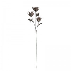 CL51523 인공 꽃 식물 클레 마티스 고품질 정원 웨딩 장식