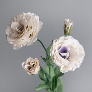 DY-397 Yapay Çiçekler Platycodon Grandiflorum Çiçek Eustoma Düğün Buket Çiçeği