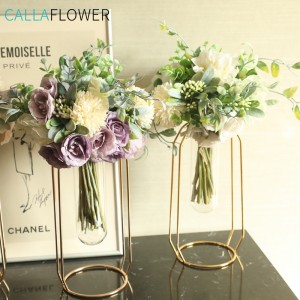 MW66780 Bouquet de mariage hortensia pivoine artificielle multifonctionnel avec fleur décoration de table extérieure