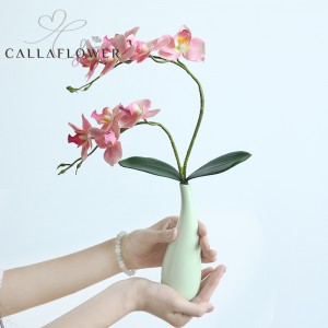 MW31582 Artificial Phalaenopsis Orchid Real Touch Artificial Butterfly Orchid Iintyatyambo zokuhombisa iKhaya