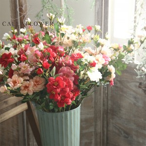 MW15188 Ucuz Yapay Plastik Çiçek Tek Gül Mix Renk Kırmızı Güller Çiçek
