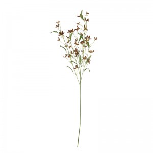 CL51520Konstgjord blomma orkidéFabrik Direktförsäljning Dekorativ blomma Blomma Väggbakgrund