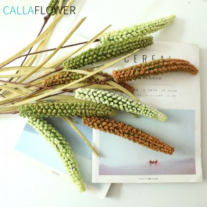 MW09923 Pastoral millet bunga tiruan krismas untuk dijual hiasan