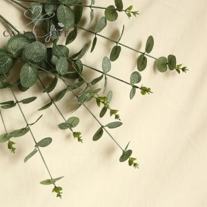 DY1-3213 Професионална декорация на растения от евкалиптови листа за продажба на едро