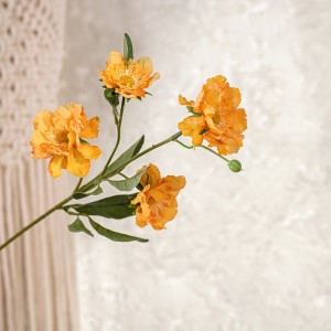 YC1064 Χρυσάνθεμο με τροχό τεχνητού λουλουδιού Δημοφιλή διακόσμηση γάμου Διακόσμηση γάμου κήπου