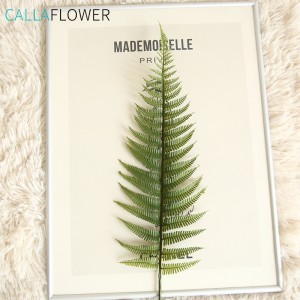 MW45555 Real Touch Green Artificial Scutellaria Palm Tree Leaves Faux Plant For Home Decor