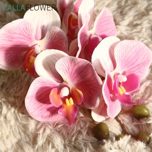 MW18905 Hermosos adornos mini flor decorativa decoración de orquídeas artificiales