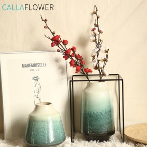 MW36891 Mitjons de venda calenta de flors artificials de flor de polma Decoració de Nadal per a la llar