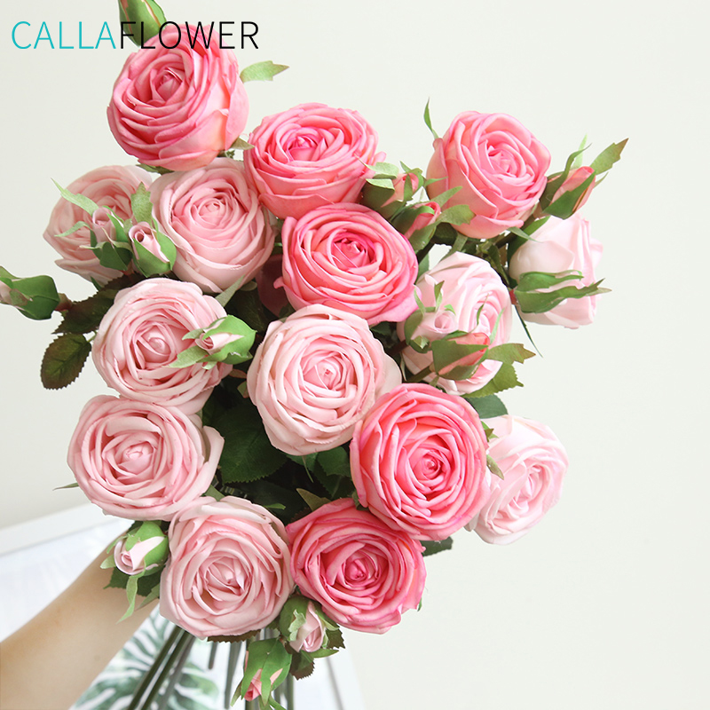 MW59991 cheap Hot sale artificial rose decorative flower blossom for wedding decoration