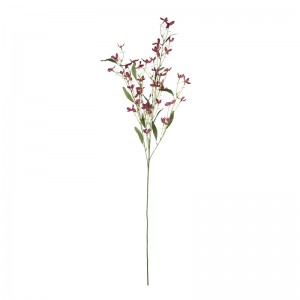 CL51520Umelý kvet OrchideaTováreň Priamy predajDekoratívne kvetinové pozadie na stenu