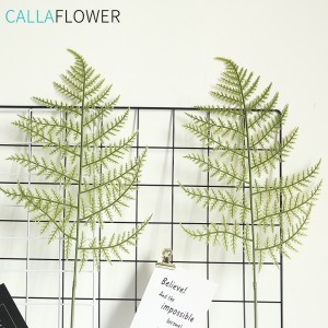 Feuille de fougère artificielle MW45554, plante de feuilles de cyprès, branche verte, décoration de mariage et de maison