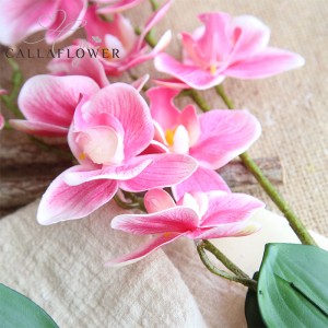 MW31582 Artificial Phalaenopsis Orchid Real Touch Artificial Butterfly Orchid Flowers For Home Decoration