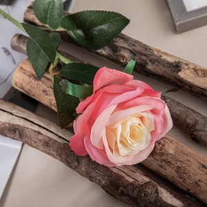 MW41105 Otthon Esküvői Dekoráció Selyem Virágok Real Touch Rose Mesterséges Királykék Dekoratív Virágok és Koszorúk Natural Touch Doboz+karton