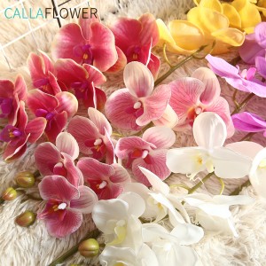 MW18904 Artificial Phalaenopsis Orchids Real Touch Latex Butterfly Moth Orchid Kayan Ado na Bikin aure