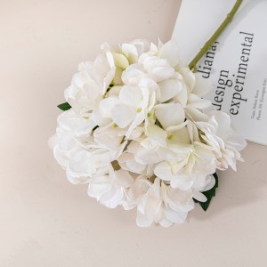 MW52665 mākslīgo ziedu hortenzijas karstā pārdošana kāzu dekorēšanai zīda ziedi