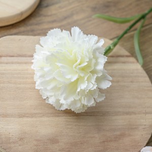 MW66770 Artificial Flower Carnation အရောင်းရဆုံး မင်္ဂလာဆောင်အလှဆင် အမေနေ့ လက်ဆောင်