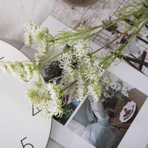MW58726 საქორწინო სახლის დეკორაცია ხელოვნური მაქმანი ყვავილების ტოტი პლასტმასის ყვავილები