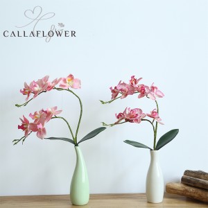 MW31582 Artificial Phalaenopsis Orchid Real Touch Artificial Butterfly Orchid Flowers For Home Decoration