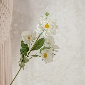 YC1064 ხელოვნური ყვავილების ბორბალი ქრიზანთემა პოპულარული საქორწილო გაფორმება ბაღის საქორწილო დეკორაცია