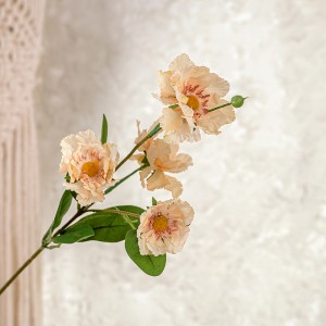 YC1064 कृत्रिम फूल पहिया गुलदाउदी लोकप्रिय विवाह सजावट उद्यान विवाह सजावट