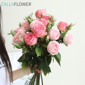 MW59991 सस्तो तातो बिक्री कृत्रिम गुलाब सजावटी फूल फूल विवाह सजावटको लागि