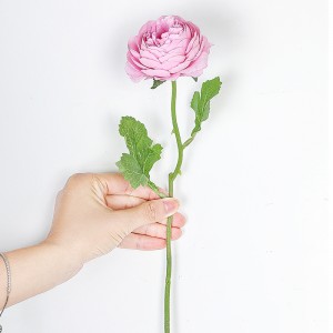 MW66775 Hot sale artificial Ranunculus Stems christmas flower party decoration for home