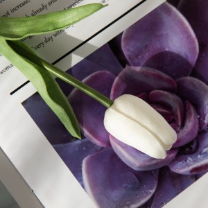 MW01502 Искусственный тюльпан из искусственной кожи Декоративный цветок Цветочный искусственный для украшения дома MW01502