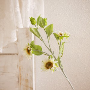 Fleur de tournesol artificielle YC1057, fournitures de mariage de haute qualité, fleurs et plantes décoratives