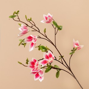MW46601 Fiore artificiale Magnolia Vendita diretta in fabbrica Fiori di seta Decorazione del partito