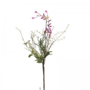 DY1-1992A گل مصنوعی گل مصنوعی Clematis فروش داغ گل و گیاهان تزئینی