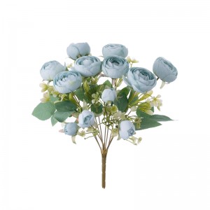 MW31505 Букет от изкуствени цветя Камелия Евтини сватбени доставки Сватбена украса