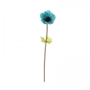MW08511 ხელოვნური ყვავილი ყაყაჩო რეალისტური დეკორატიული ყვავილები და მცენარეები