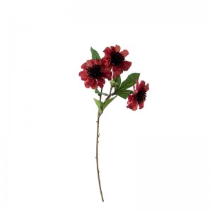 DY1-5919Lule artificiale Krizantemë Dizajn i ri Lule mëndafshi Lule dhe bimë dekorative