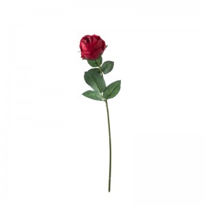 DY1-5921Вештачки цвет Роза Жешка продава Декоративен цвет Подарок за Денот на вљубените